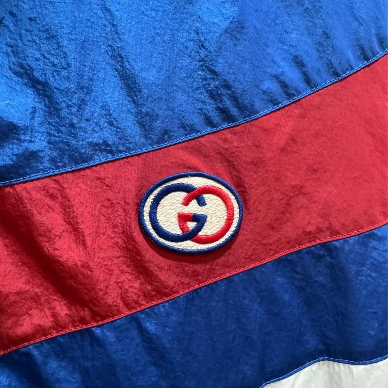 💎Han's house精品服飾💎GUCCI 風衣 外套 連帽 可藏-2