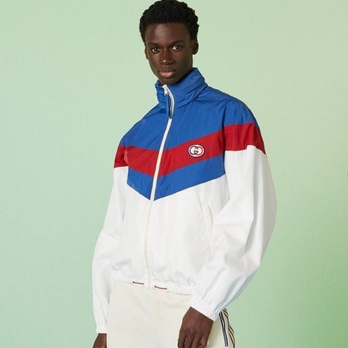 💎Han's house精品服飾💎GUCCI 風衣 外套 連帽 可藏-3