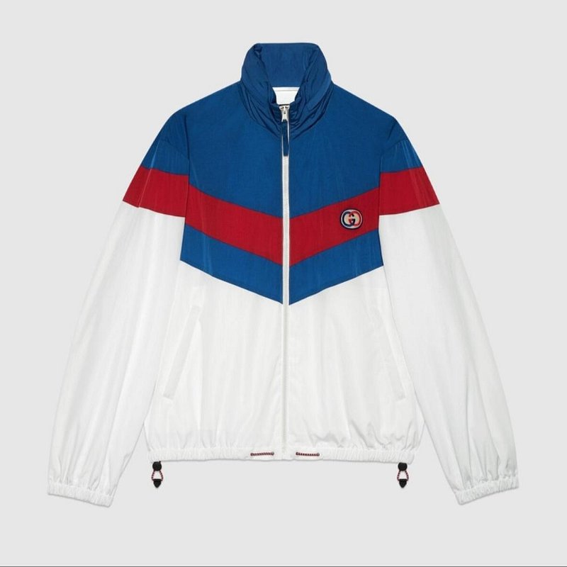 💎Han's house精品服飾💎GUCCI 風衣 外套 連帽 可藏-9