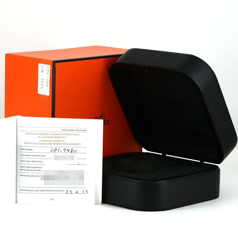 愛馬仕 H08 DLC SP1.748 TI 自動腕錶-6