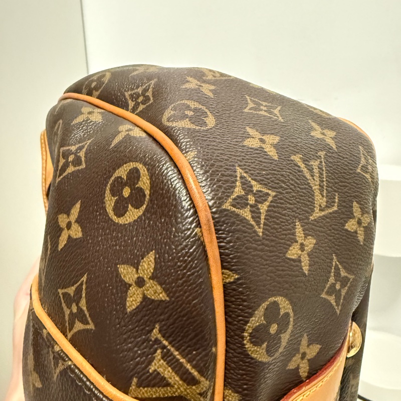 LV Louis Vuitton 南瓜包 Galliera Monogram 老花肩背包-4