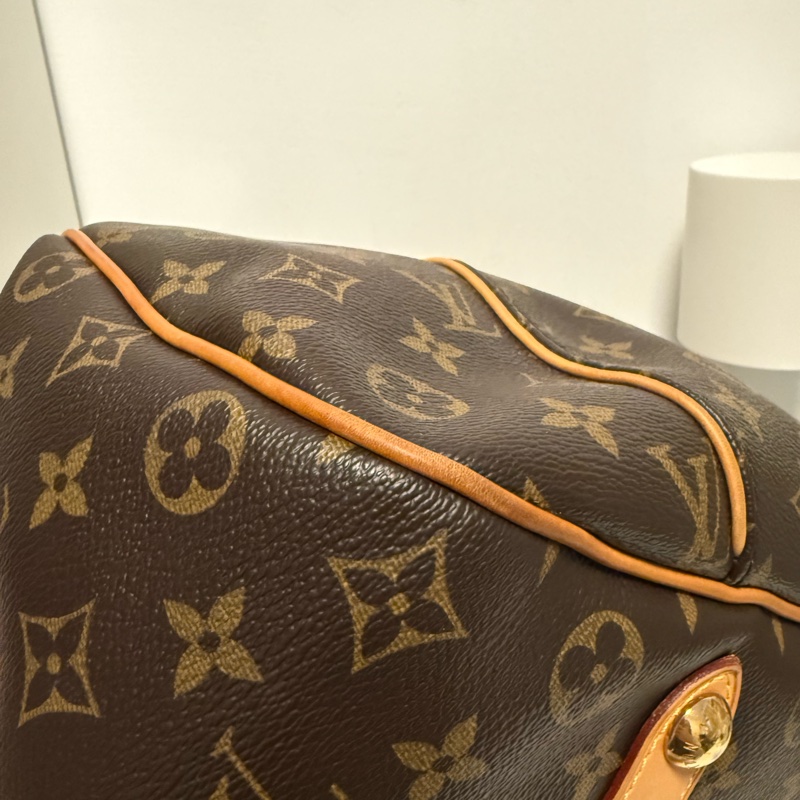 LV Louis Vuitton 南瓜包 Galliera Monogram 老花肩背包-8