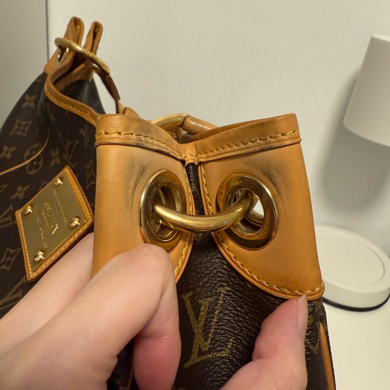 LV Louis Vuitton 南瓜包 Galliera Monogram 老花肩背包-19