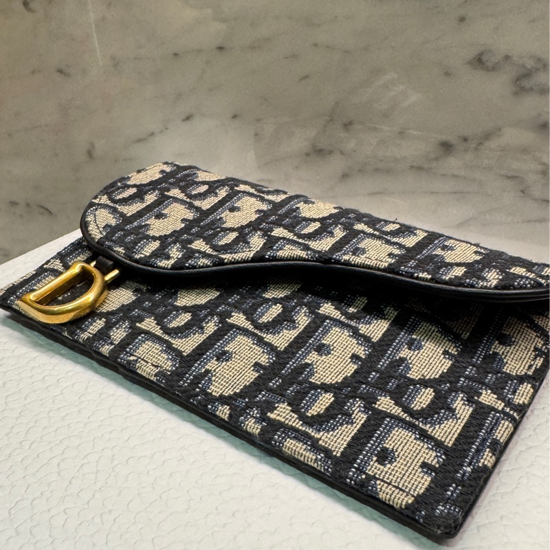 Dior Saddle Cosmos 拉鍊卡夾-4