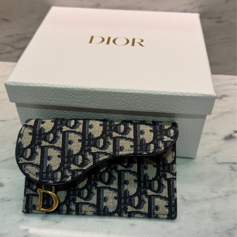 Dior Saddle Cosmos 拉鍊卡夾-11