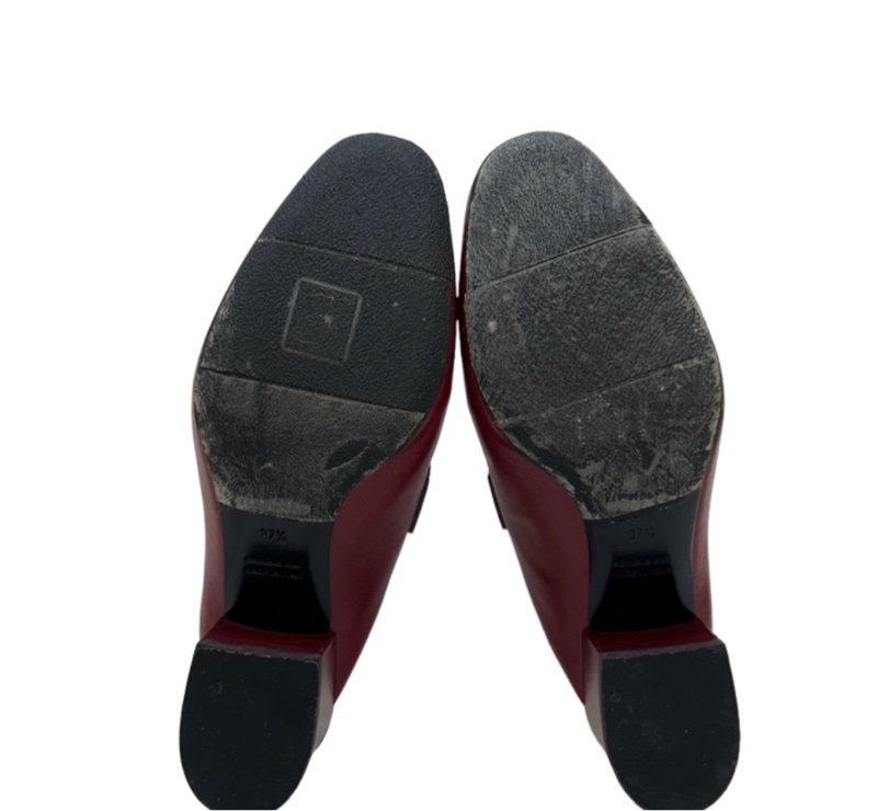 Hermès H銀扣穆勒鞋 EU37.5-7