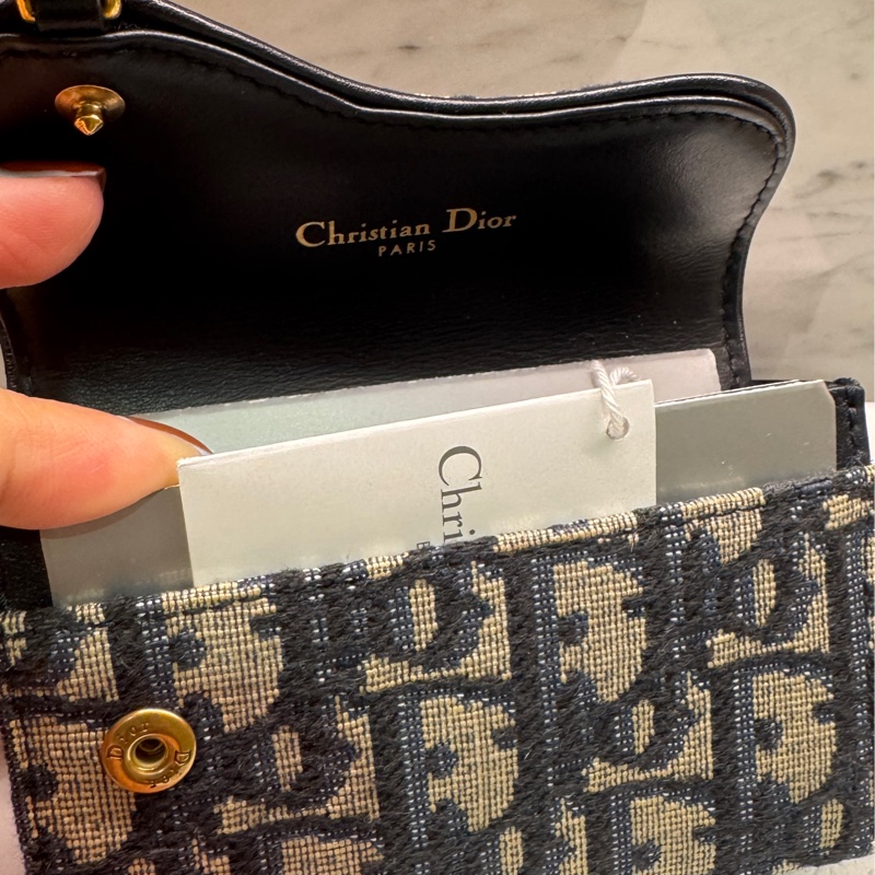 Dior Saddle Bloom 卡夾-11