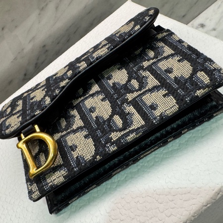 Dior Saddle Bloom 卡夾-12