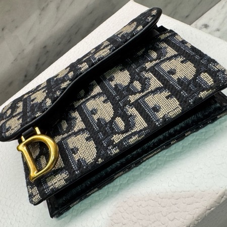 Dior Saddle Bloom 卡夾-13