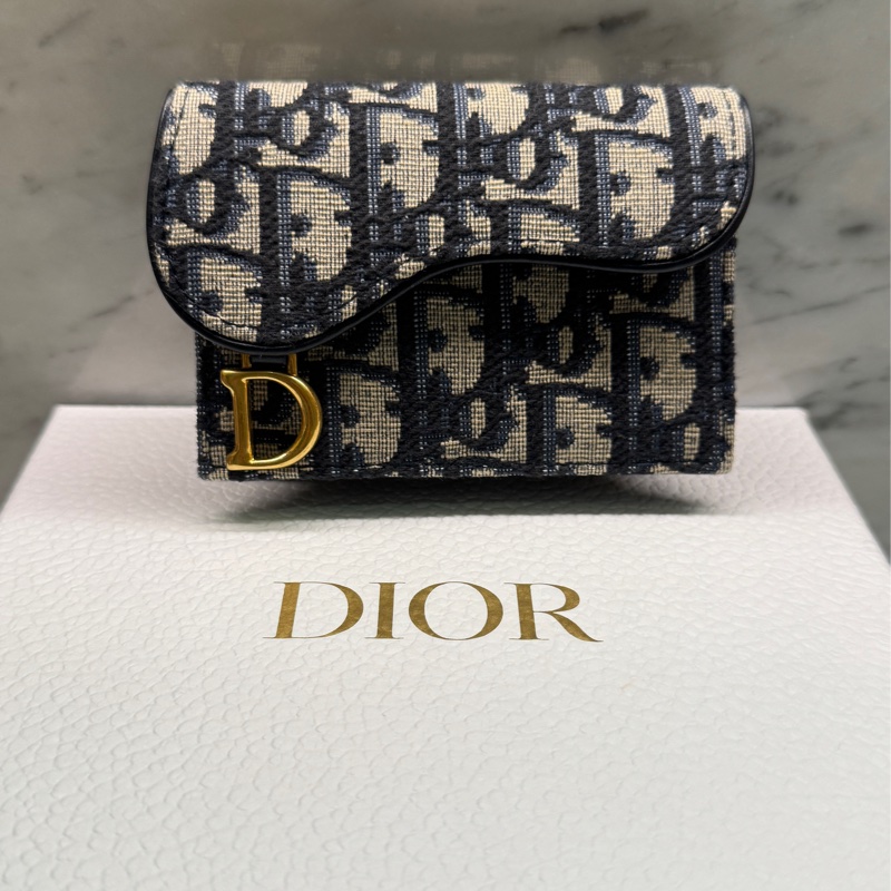 Dior Saddle Bloom 卡夾-14