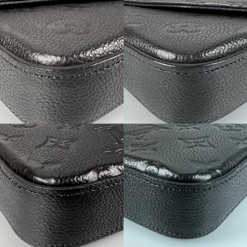 LV M64064/晶片款 黑皮革三合一包-15