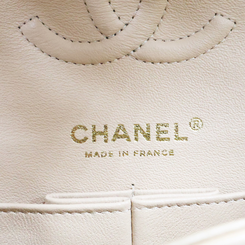 杏色 菱格紋 羊皮 COCO 23 鍊帶 肩背包 金扣【CHANEL 香奈兒】 A01113-5