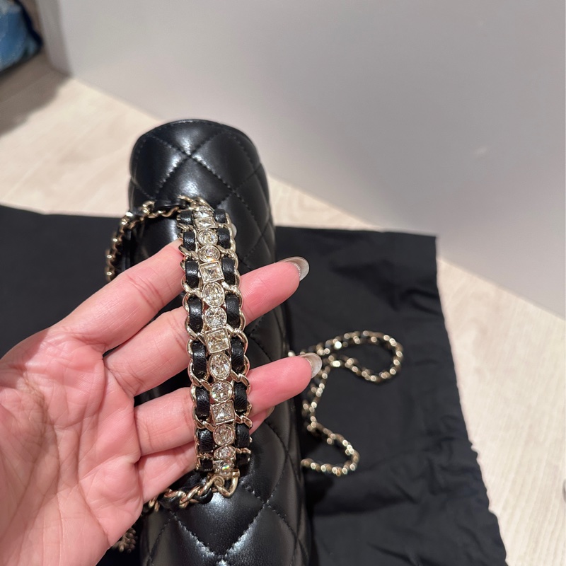 Chanel CF 鑽石提把 芯片款-6