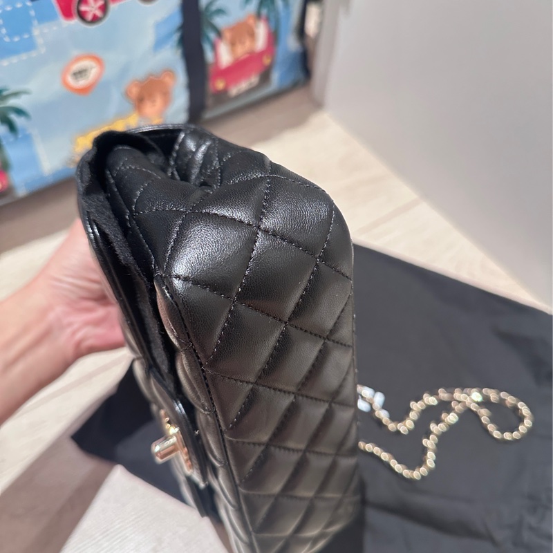 Chanel CF 鑽石提把 芯片款-8