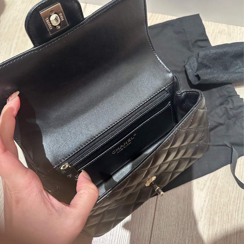 Chanel CF 鑽石提把 芯片款-14