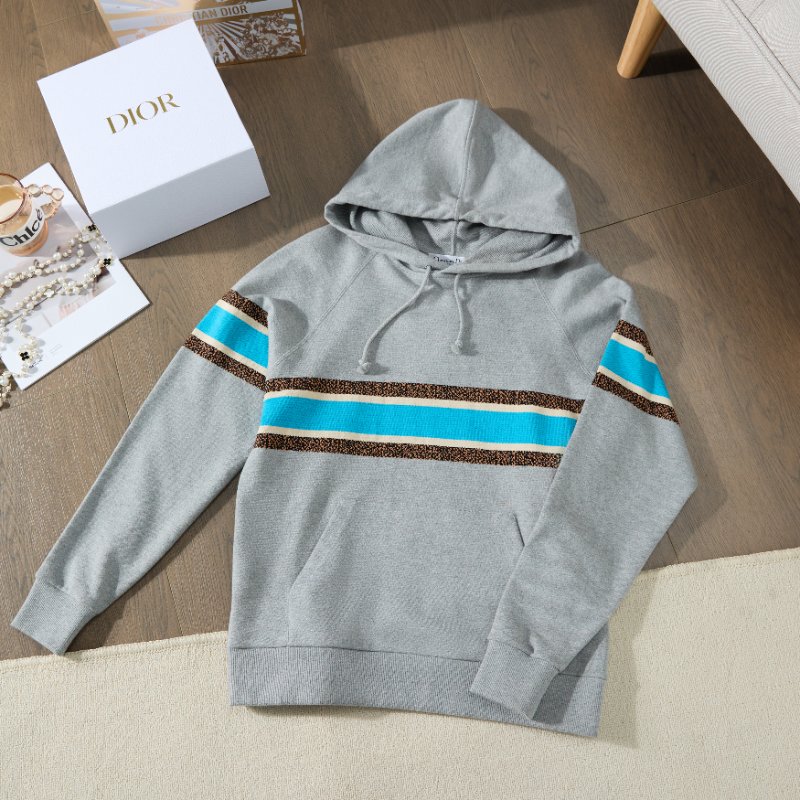 ❤️ DIOR LOGO款 精致圖案 百搭款式 連帽衫-4