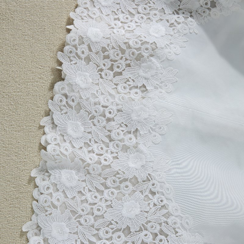 ❤️ MONCLER Gamme Rouge 紅標線 蕾絲裝飾外套 全新帶吊牌-9