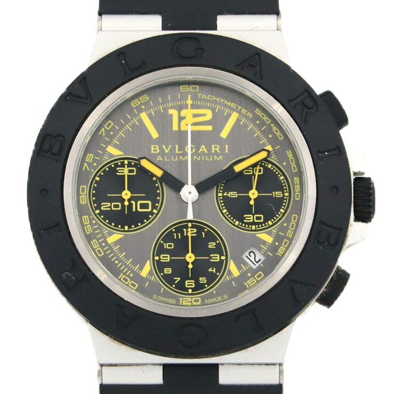 寶格麗鋁製 Gran Turismo Limited BB41ATCH 103893 自動腕錶-0