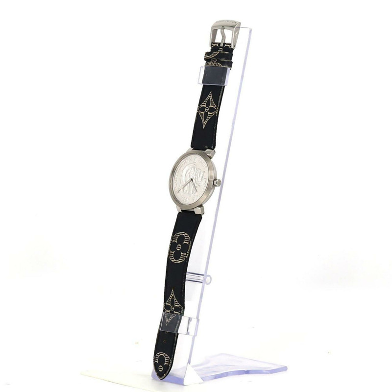 路易威登 Tambour Slim Q2D07 不銹鋼石英錶-1