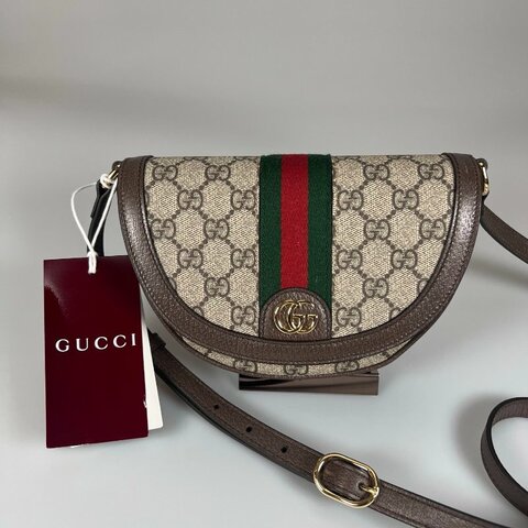 GUCCI 757309  老花肩背包
