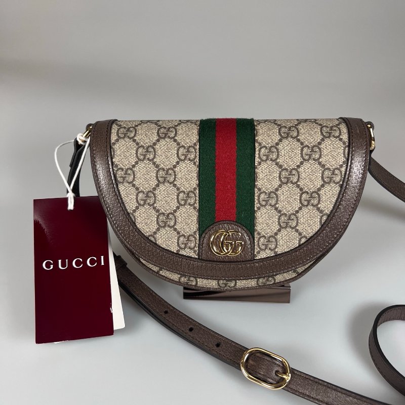 GUCCI 757309  老花肩背包-0