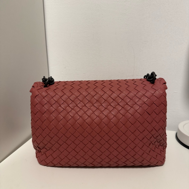 BV Bottega Veneta編織 肩背包 斜背包 兩用包 含隨身鏡-1