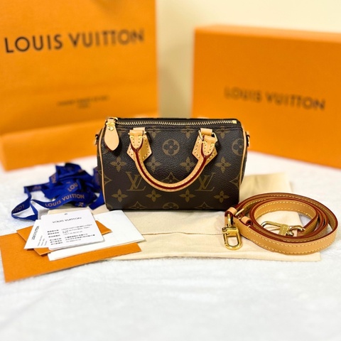 Louis Vuitton LV Nano Speedy 波士頓包 2023年