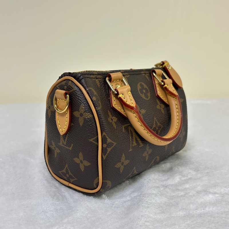Louis Vuitton LV Nano Speedy 波士頓包 2023年-9
