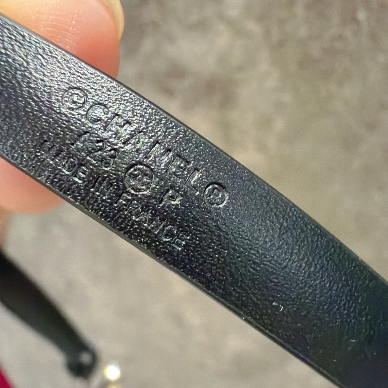 CHANEL 黑銀皮帶-水鑽腰帶classic🪩最甜Chanel 皮帶-7