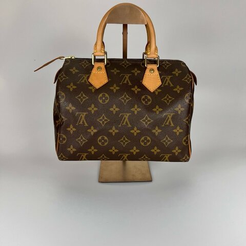 LV  老花SPEEDY25手提包