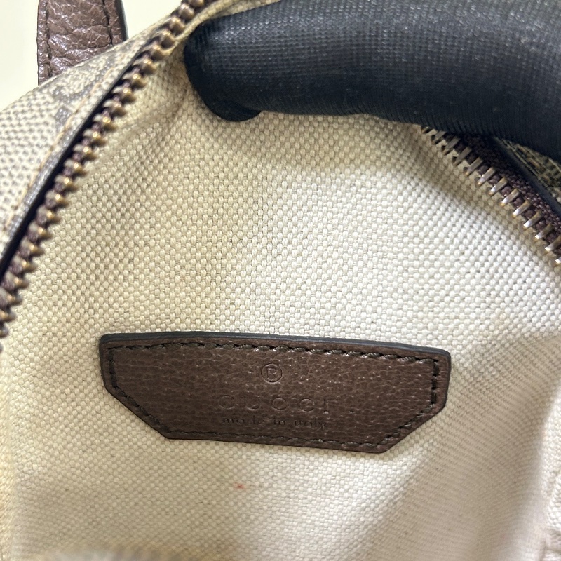 Gucci 雙G Supreme Ophidia 迷你斜背包-4