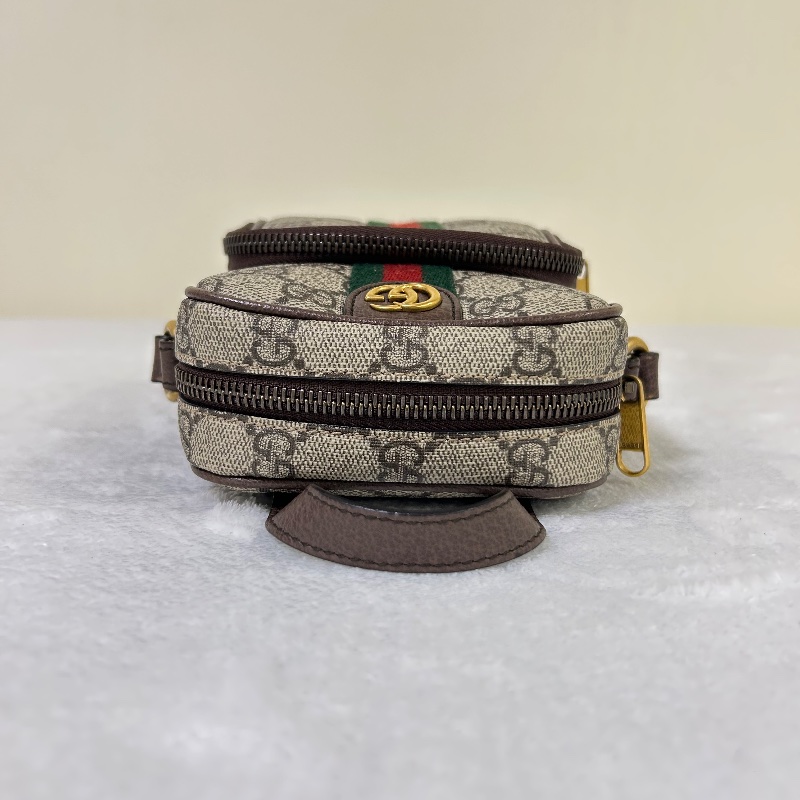 Gucci 雙G Supreme Ophidia 迷你斜背包-16