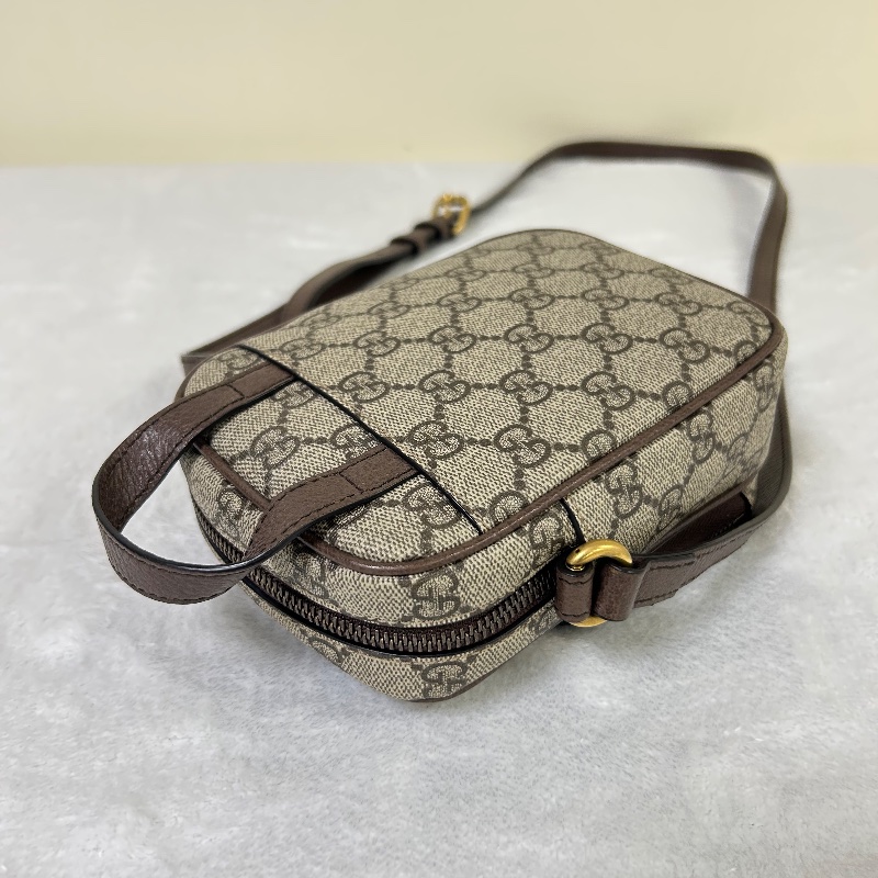 Gucci 雙G Supreme Ophidia 迷你斜背包-20