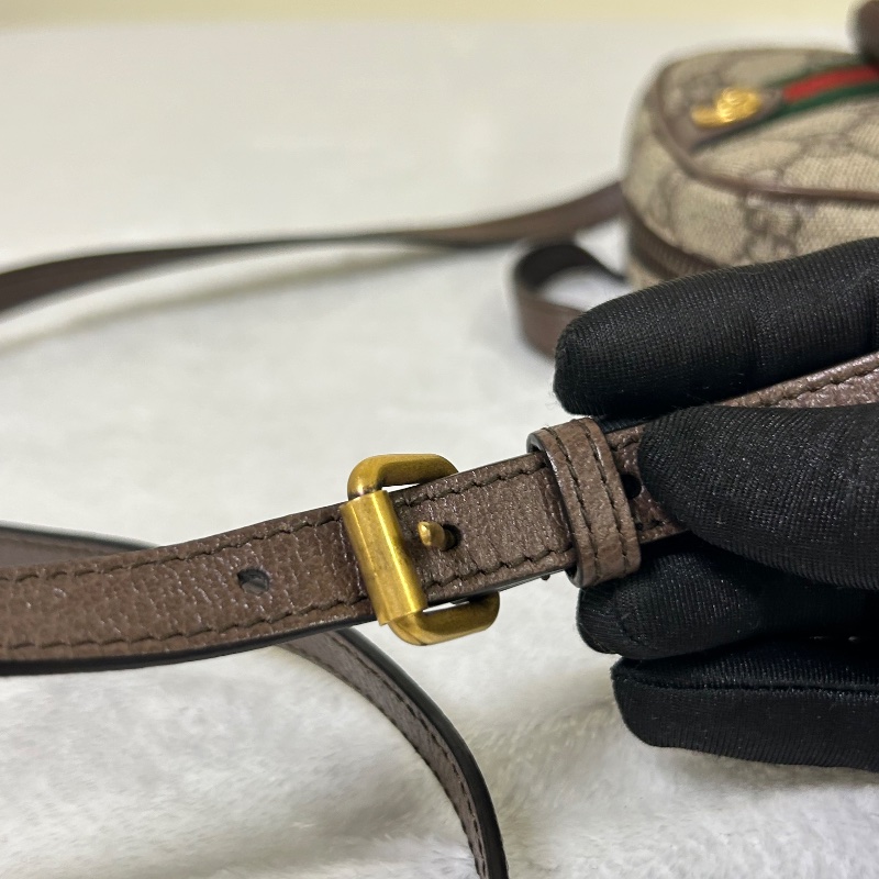 Gucci 雙G Supreme Ophidia 迷你斜背包-27