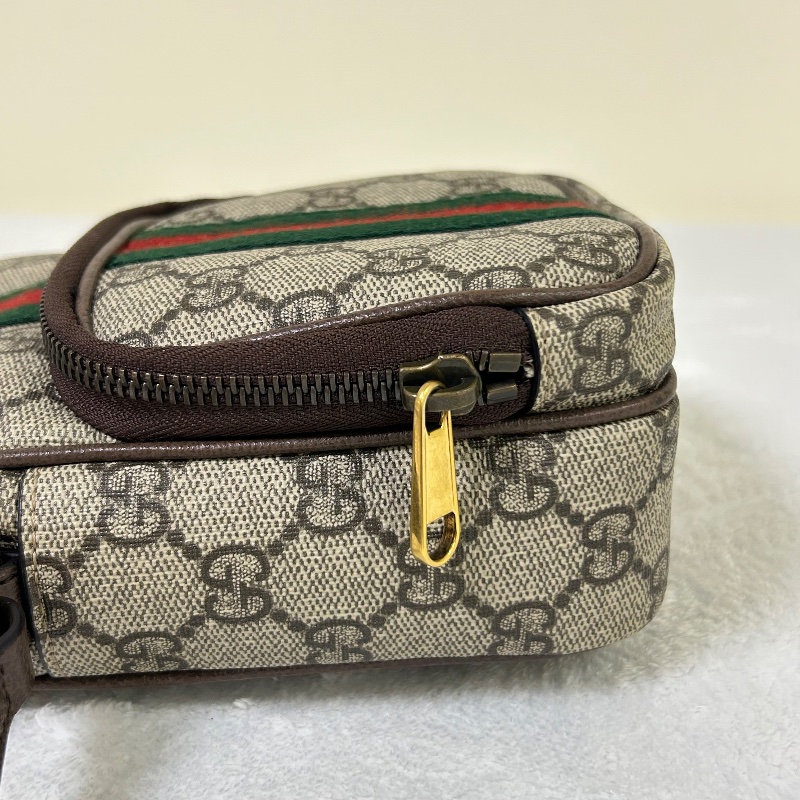 Gucci 雙G Supreme Ophidia 迷你斜背包-29