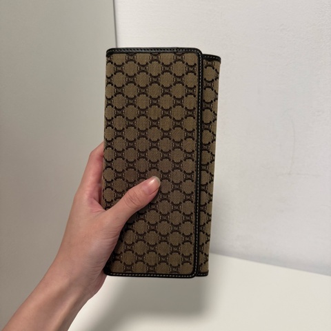 Celine 中古 老花長夾 Vintage Wallet