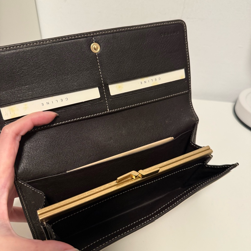 Celine 中古 老花長夾 Vintage Wallet-2