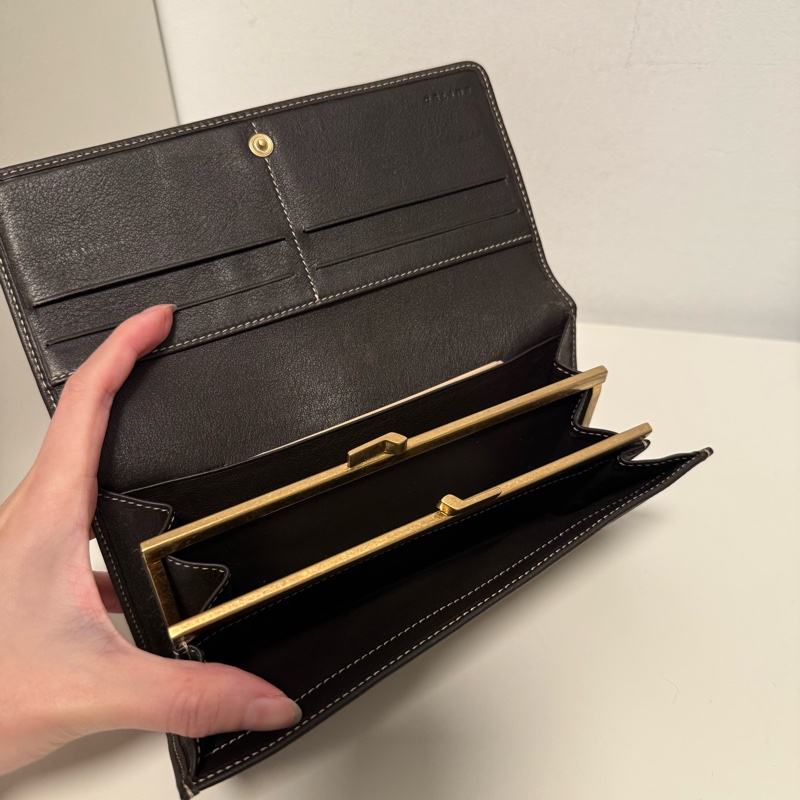 Celine 中古 老花長夾 Vintage Wallet-4