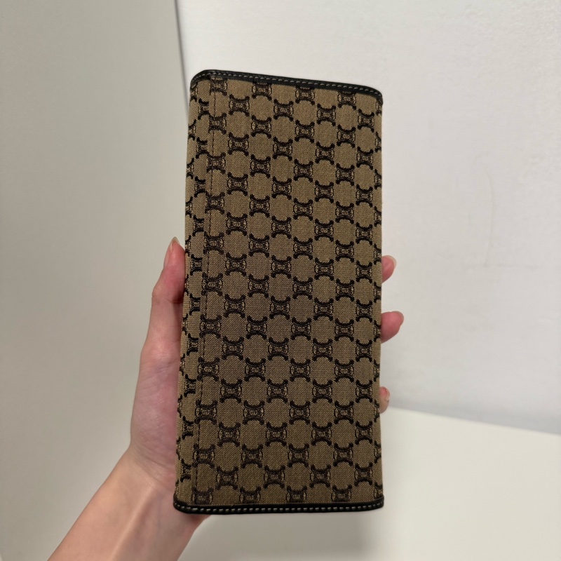 Celine 中古 老花長夾 Vintage Wallet-8