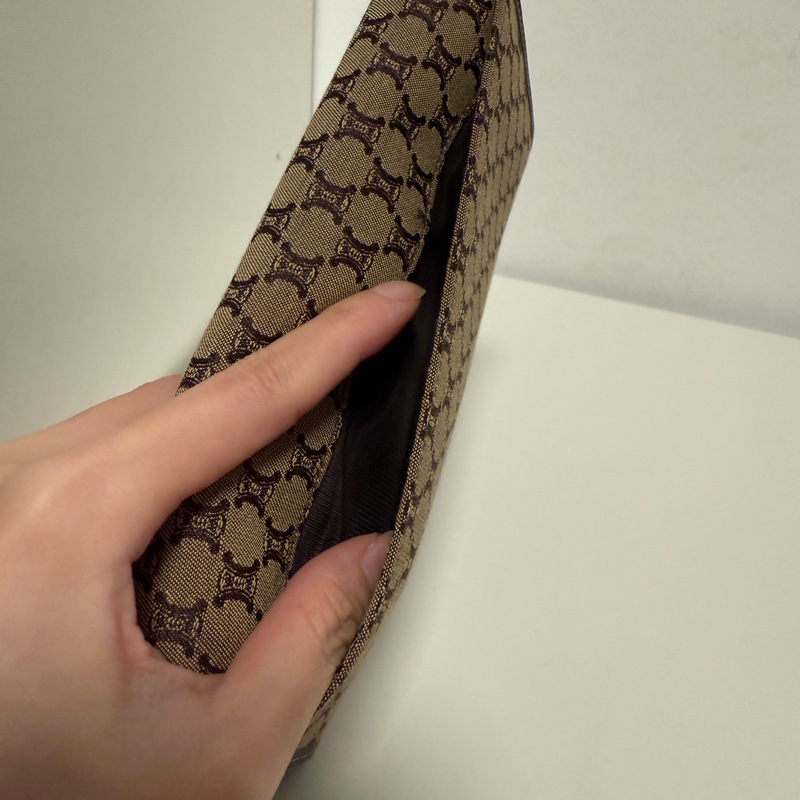 Celine 中古 老花長夾 Vintage Wallet-9