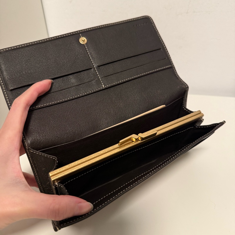 Celine 中古 老花長夾 Vintage Wallet-13