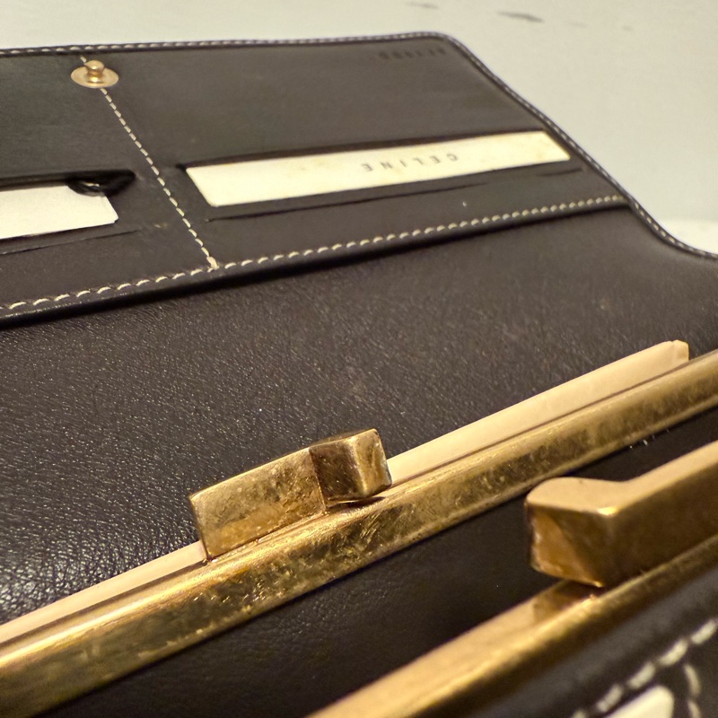 Celine 中古 老花長夾 Vintage Wallet-15