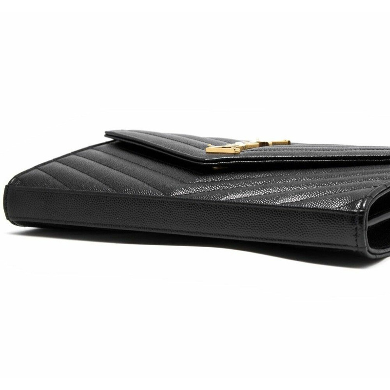 SAINT LAURENT 絎縫單肩包 BOW01 377828-3