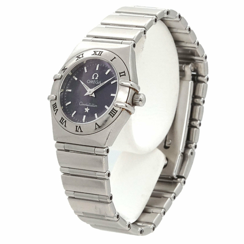 歐米茄星座系列 1562 40 女士腕錶，灰色石英錶-1