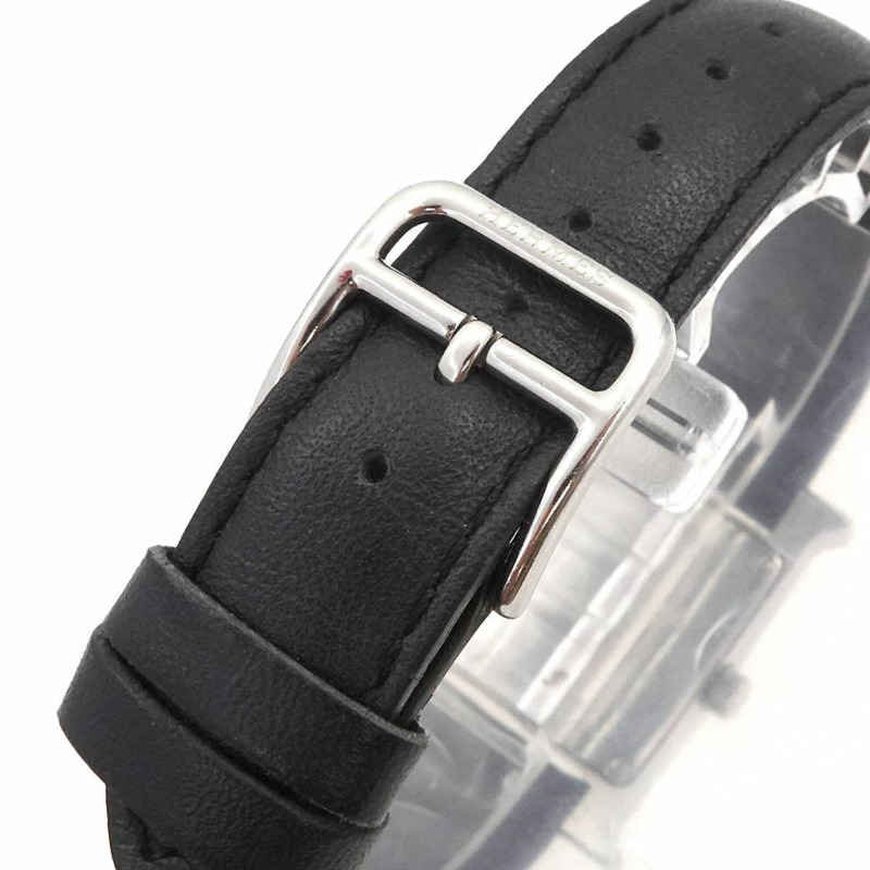 愛馬仕 H Watch Double Tour HH1 210 女士黑色石英錶-5