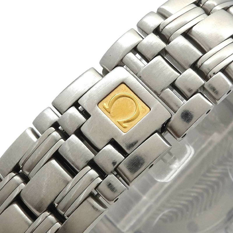 歐米茄海馬系列120 2511 31男士腕錶,附日期顯示,銀色石英機芯-5