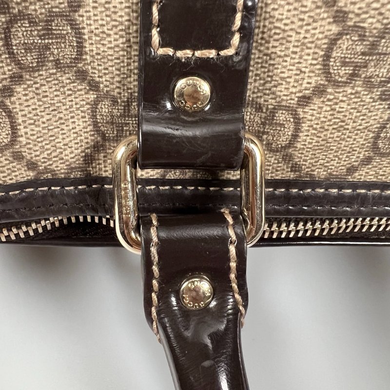 GUCCI 193603 老花波士頓包-10