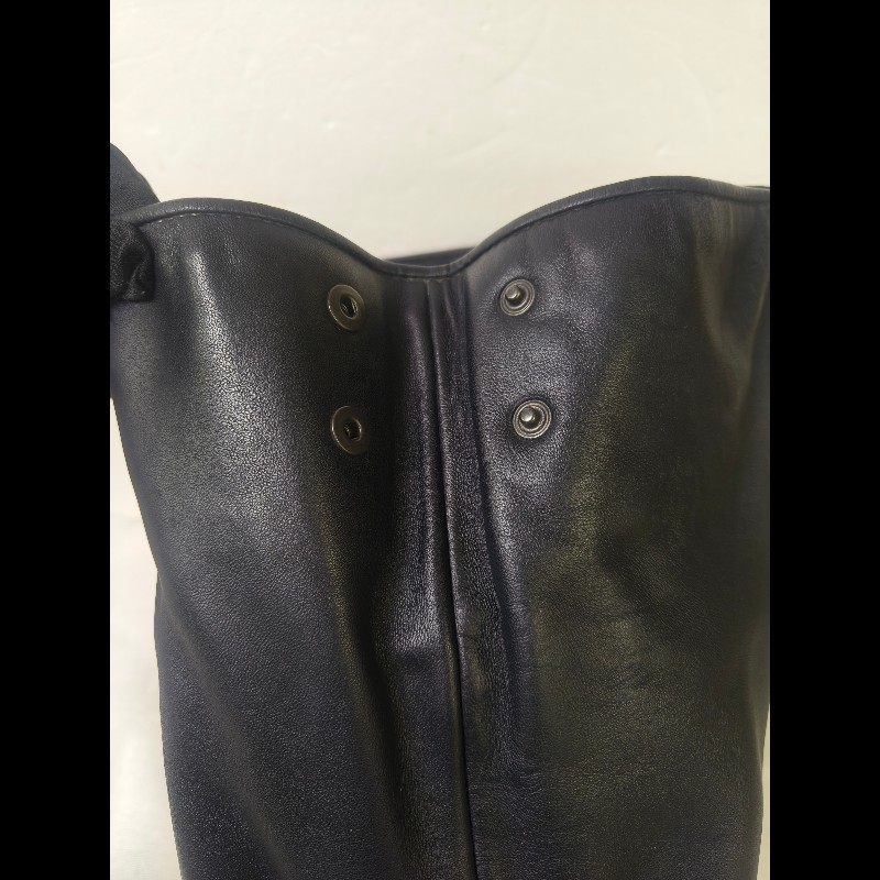 🔥年終狂降🔥【限時降價只到12/31（原25,800）】㊣✨Bottega Veneta  ✨寶緹嘉 BV 小牛皮 深藍 編織 拼接 手提包 托特包 文件包 媽媽包/二手包/二手精品/保證正品🌳二手樹屋🌳-21