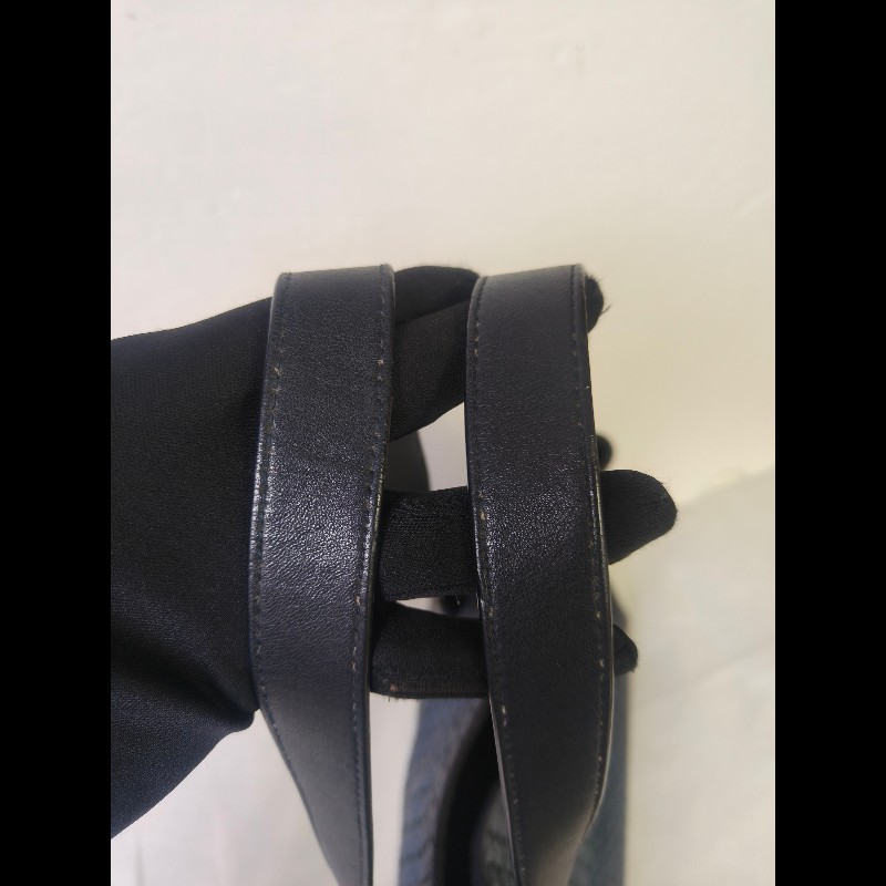 🔥年終狂降🔥【限時降價只到12/31（原25,800）】㊣✨Bottega Veneta  ✨寶緹嘉 BV 小牛皮 深藍 編織 拼接 手提包 托特包 文件包 媽媽包/二手包/二手精品/保證正品🌳二手樹屋🌳-28