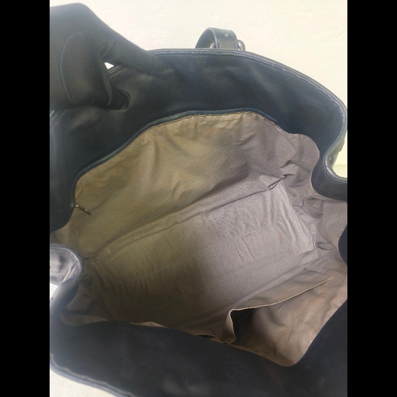 🔥年終狂降🔥【限時降價只到12/31（原25,800）】㊣✨Bottega Veneta  ✨寶緹嘉 BV 小牛皮 深藍 編織 拼接 手提包 托特包 文件包 媽媽包/二手包/二手精品/保證正品🌳二手樹屋🌳-34